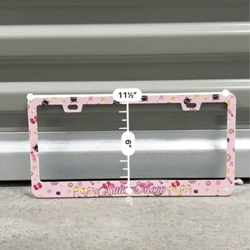 Sailormoon License Plate Holder